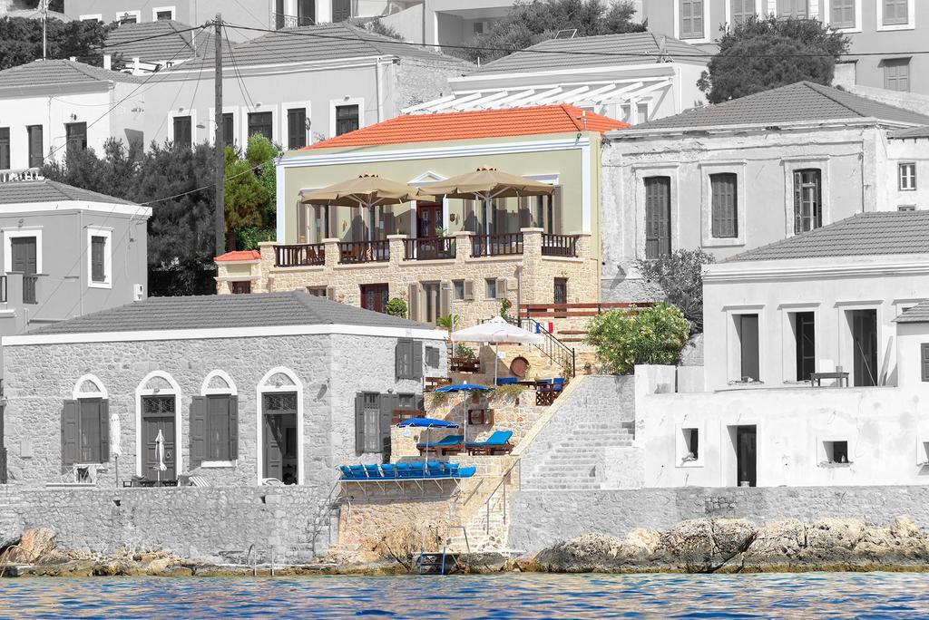 Admiral'S House Villa Chalki Town Exterior photo